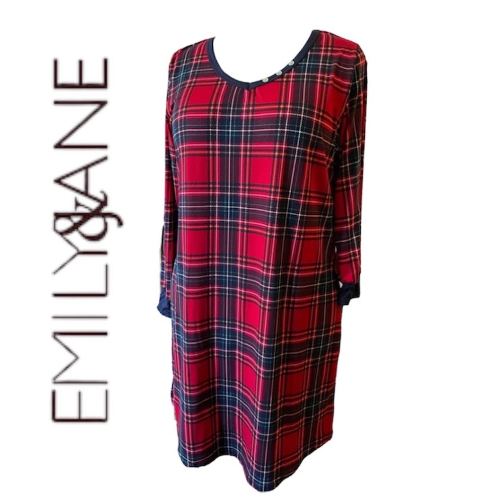 Festive Tartan Sleepshirt